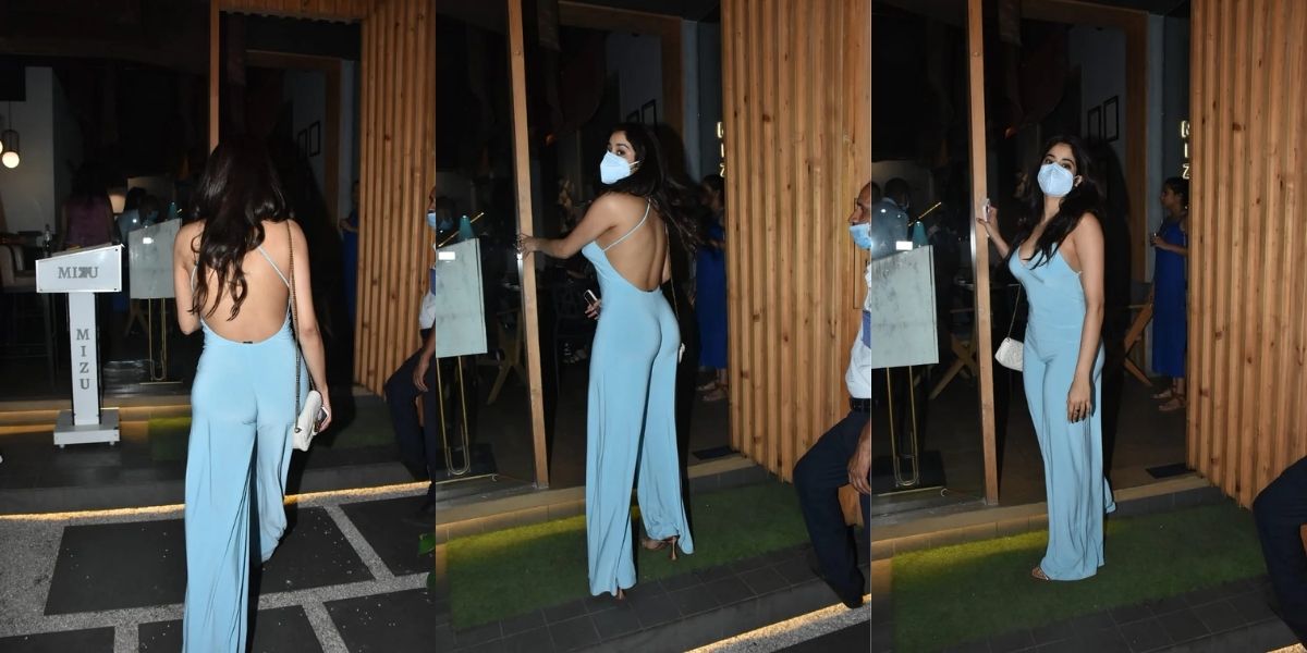 TROLLED! Janhvi Kapoor is called ‘wannabe Kim Kardashian’ as she steps out in a backless jumpsuit